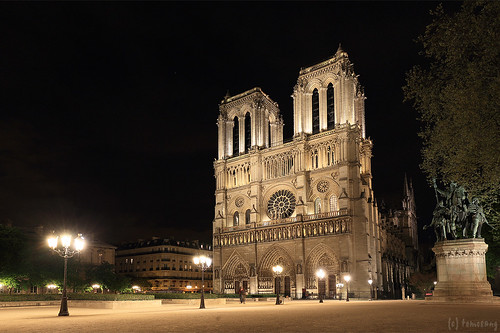 Notre Dame de Paris at Night