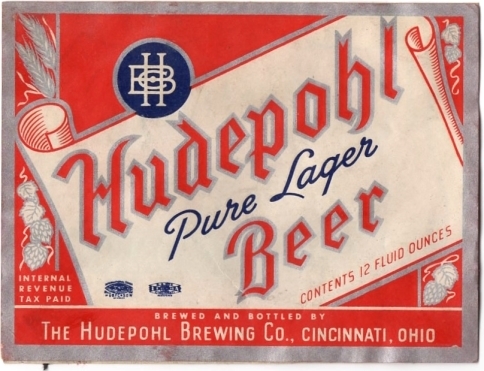 Hudepohl-Pure-Lager-Beer--Labels-Hudepohl-Brewing-Company-Plant