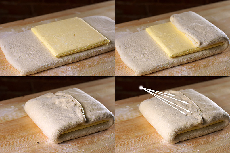 Слоеное тесто без сливочного