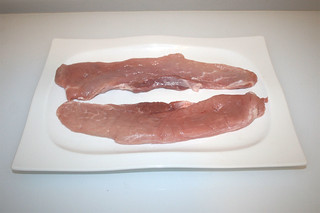 02 - Zutat Schweineschnitzel / Ingredient pork esclaopes