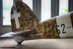 MM5643 162-6 - - Italian Air Force - FIAT CR-42 Falco - Italian Air Force Museum Vigna di Valle, Italy - 160614 - Steven Gray - IMG_0090_HDR