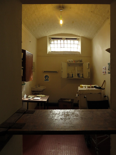 Medical office in the Crumlin St. Gaol (Jail) in Belfast, Ireland