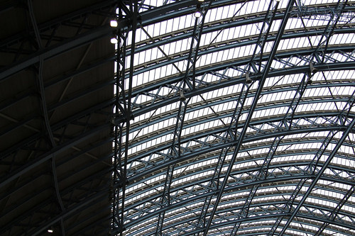 train station roof