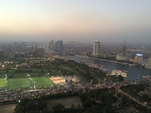 From the top of Cairo tower