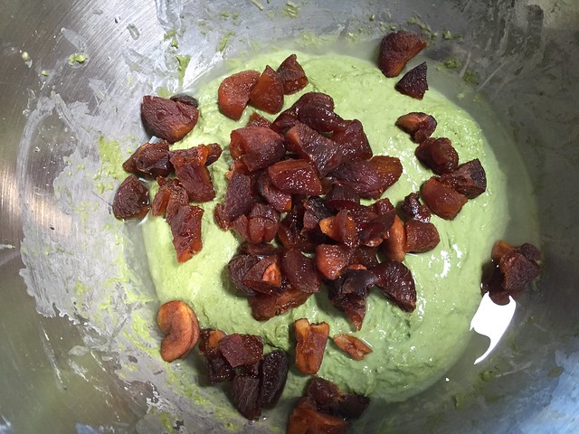 Mixing Turkish Apricots