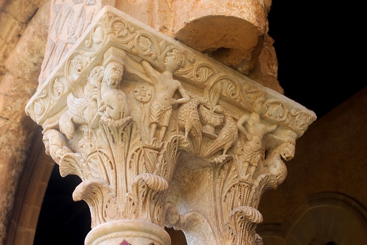 Claustros más bellos Catedral Monreale