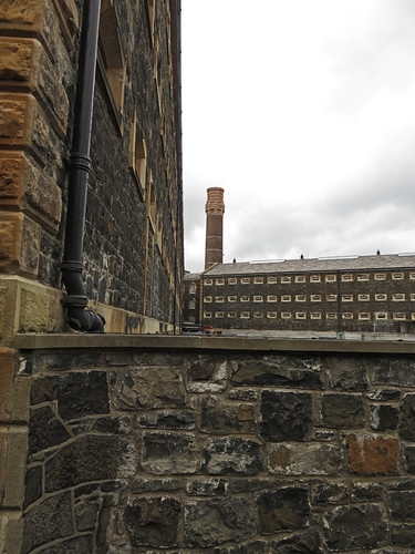 Exterior of the Crumlin St. Gaol (Jail) in Belfast, Ireland