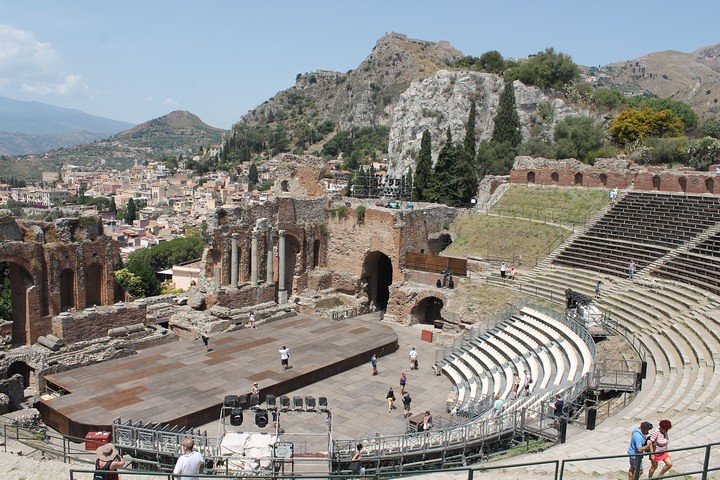 Teatro griego de Taormina 