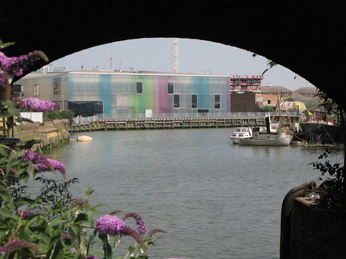 Deptford Creek and the Trinity Laban Conservatoire of Music and Dance. From London’s Most Happening Neighbourhoods