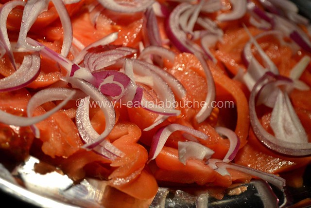Salade de Tomates Oignons Rouges et Feta © Ana Luthi Tous droits réservés 003