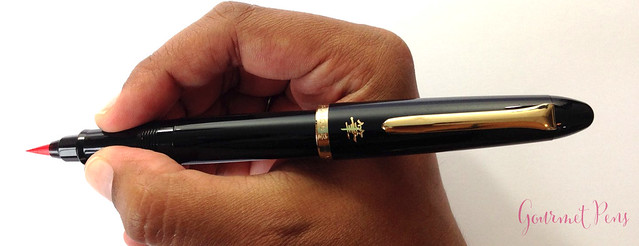 Review Sailor Profit Calligraphy Brush Pen @couronneducomte 14