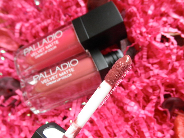 Palladio Matte Lip Cream Review Color Velvet