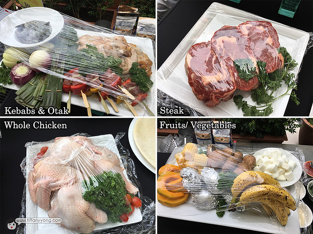 Grill ingredients Weber Asia