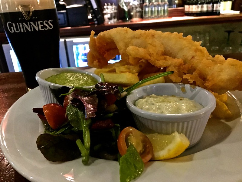 Ireland homestay 201645%
 <em>(You have to grab a fish and chips on a visit to Ireland)</em></p>
<p> Perfect way to end a little hike! </p>
<h2>A local Irish pub experience is not to be missed</h2>
<p><a data-flickr-embed=