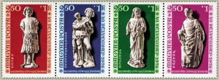 Známky Maďarsko 1976, BÉLYEGNAP 49. - SOR