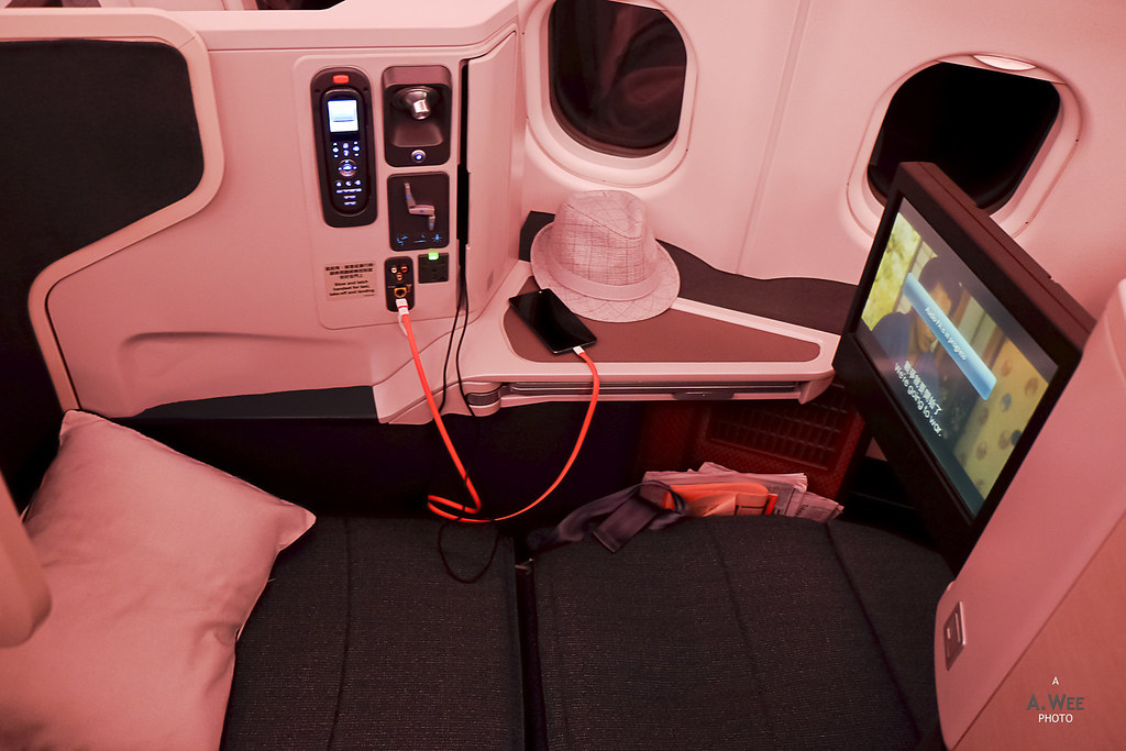Seat in reclined mode